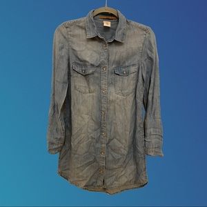 Denim button up shirt